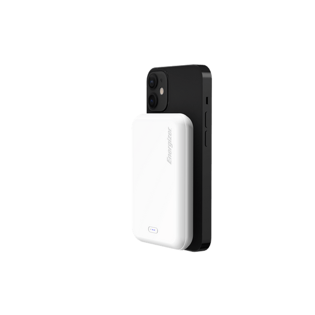 Energizer 5000mAh Magnetic Wireless Power Bank | QM5000-WE Energizer Powerbank Euronics Ireland