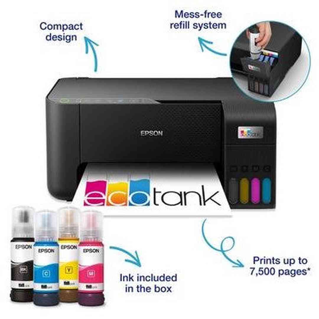 Epson EcoTank A4 Multifunction Wi-Fi Ink Tank Printer | ET-2860 Epson Printer Euronics Ireland