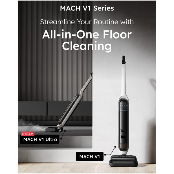 Eufy Mach V1 Ultra Cordless Vacuum & Steam Mop | T2770V11