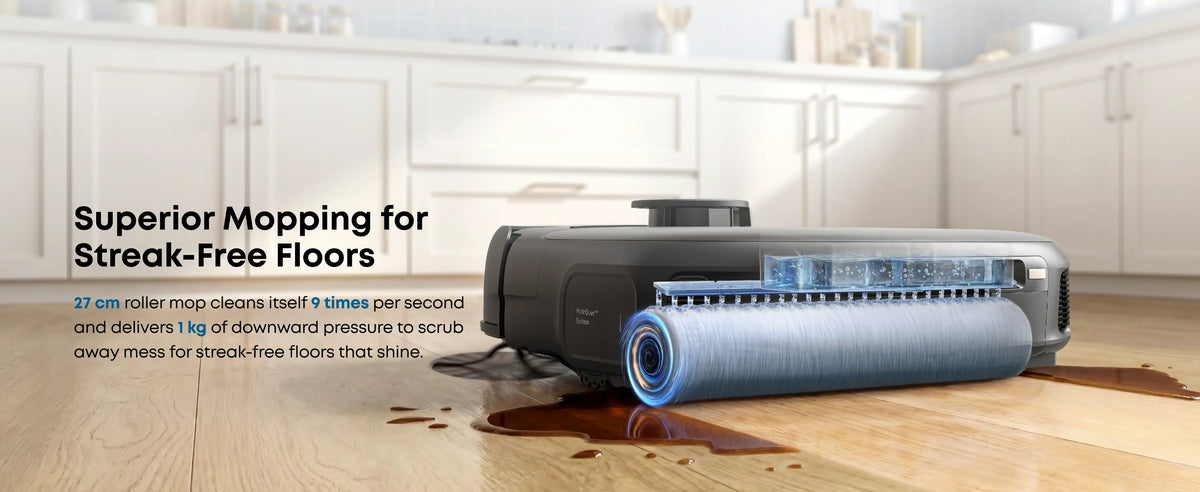 eufy Omni C28A Robot Vacuum & Mop with All-in-One Station | T211AV10