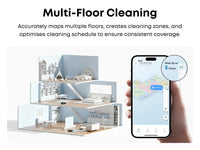 Eufy Omni C28A Robot Vacuum & Mop with All-in-One Station with Accessory Kit | T211AV10