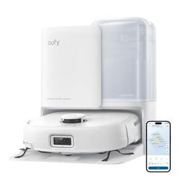 eufy Omni E25 Robot Vacuum & Mop, White | T2353V21