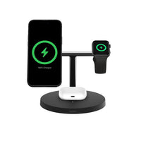 Belkin BoostCharge Pro 3-in-1 Wireless Charging Stand with Qi2 15W Black product image