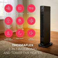 Dimplex Dual Convector Heater 2.2kW Black product image