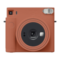 FUJIFILM instax SQUARE SQ1 Instant Camera Terracotta Orange - front view
