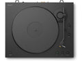 Sony PS-LX5BT Fully Automatic Bluetooth Turntable - Black - top platter and tonearm view