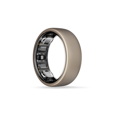 Amazfit Helio Smart Ring – Titanium Health Tracker (Ring Size 12)