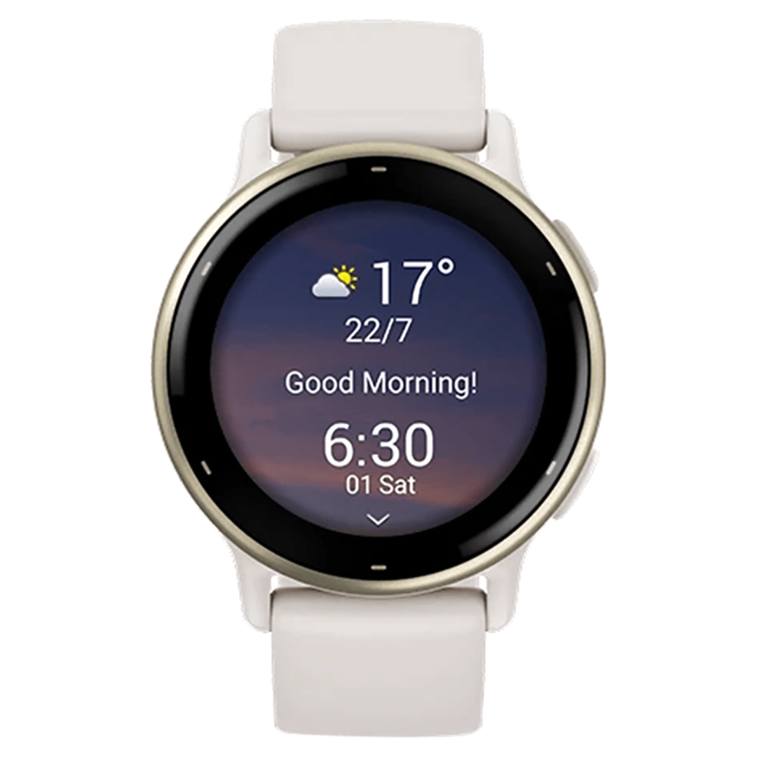 Garmin vivoactive 5 Smartwatch - Cream Gold | 49-GAR-010-02862-11 Garmin Activity Tracker Euronics Ireland