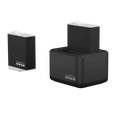 GoPro Dual Battery Charger w/ Two Batteries Included | ADDBD-211-EU GoPro Camera Euronics Ireland