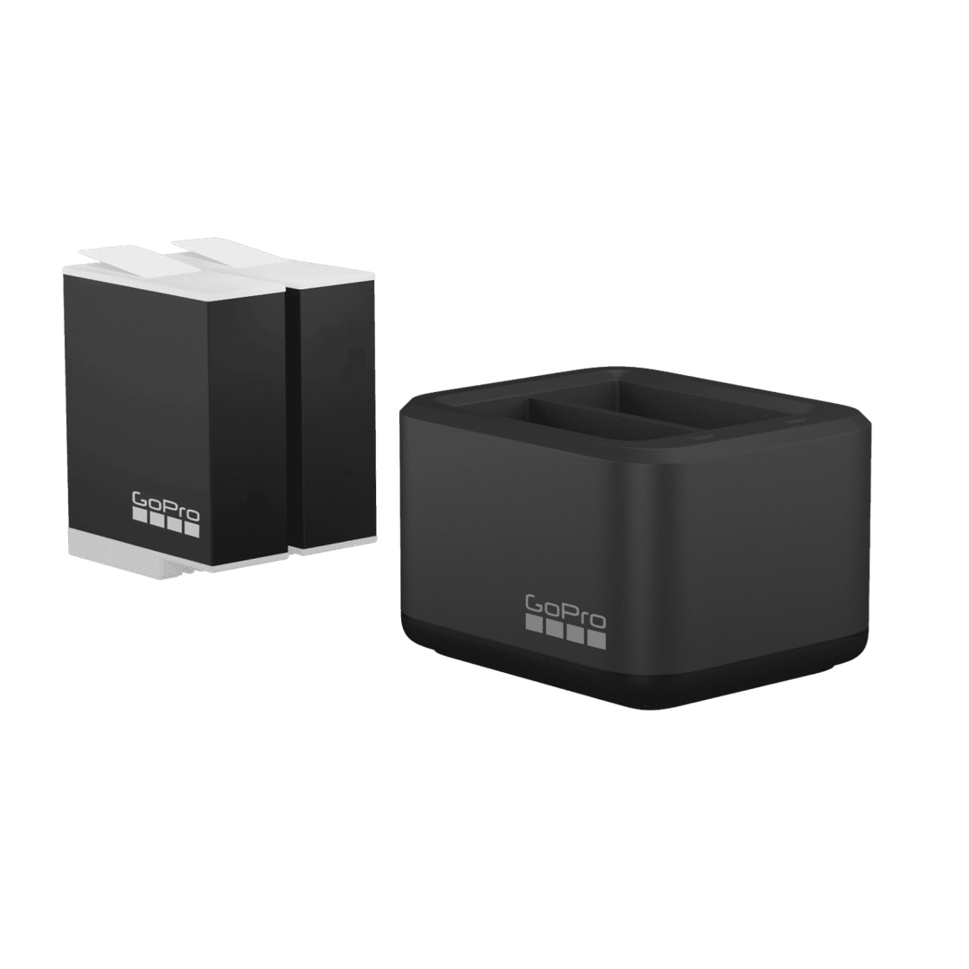 GoPro Dual Battery Charger w/ Two Batteries Included | ADDBD-211-EU GoPro Camera Euronics Ireland