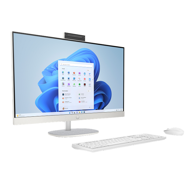 HP Slim Desktop All-in-One | AMD Ryzen 3 3250U, 8 GB RAM, 256 GB SSD + 1 TB HDD – view 3