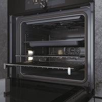 Haier I-Turn Series 6 70L Built-In Electric Single Oven - Black | HWO60SM6F8BH Haier Oven Euronics Ireland