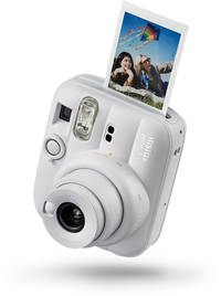 FUJIFILM instax mini 13 Instant Camera Clay White - official product image