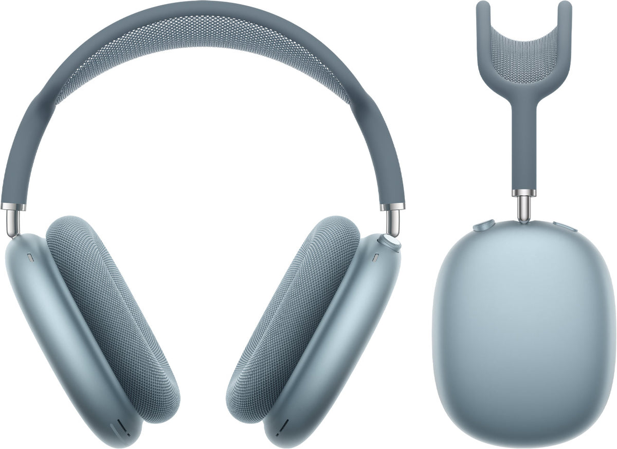 Apple AirPods Max 2 Wireless Over-Ear Headphones - Blue - front and side