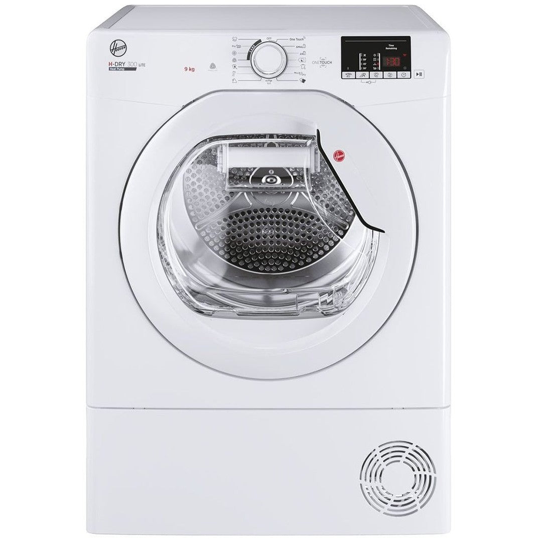 Hoover 9kg H-Dry 300 Heat Pump Dryer | HLEH9A2DE-80 Hoover Tumble Dryer Euronics Ireland