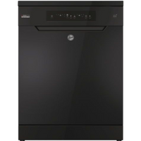 Hoover Black 13 Place Free Standing Dishwasher | HF3C7L0B-80 Hoover Dishwasher Euronics Ireland