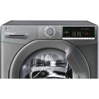 Hoover H-Wash 300 9kg 1400 Spin Washing Machine - Graphite | H3W49TAGG4/1-80 Hoover Washing Machine Euronics Ireland