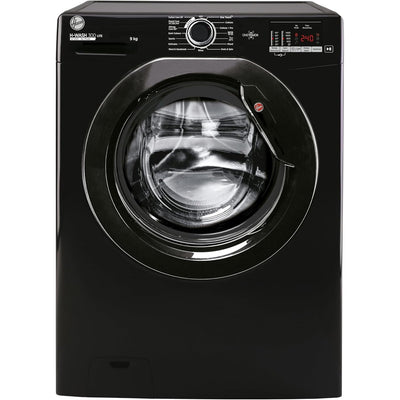 Hoover H-WASH 300 Lite 9KG 1400RPM Freestanding Washing Machine - Black | H3W492DABB4/1-80 Hoover Washing Machine Euronics Ireland