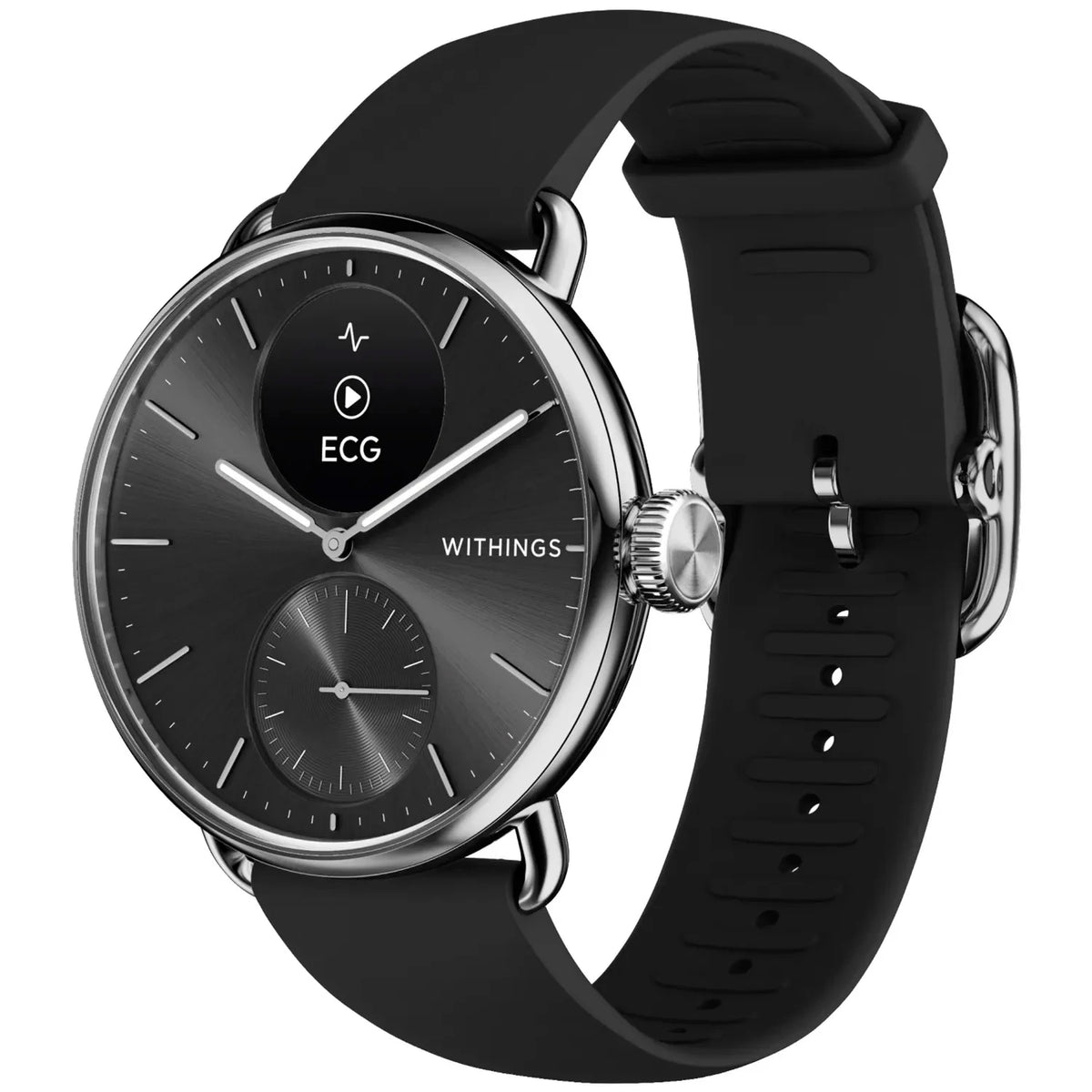 Withings ScanWatch 2 - Health Monitor with ECG & SpO2 - 38mm Black