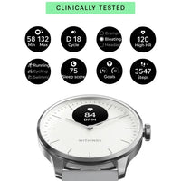 Withings ScanWatch Light - Health Tracking Watch with Heart Rate & SpO2 - White | 78-HWA11-model 3-All-Int