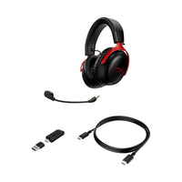 HyperX Cloud III Wireless Black/Red Gaming Headset | 259-77Z46AA