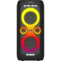 Energizer Bluetooth Party Speaker with Wireless Microphone & RGB Lighting | BTS566BK Energizer Speaker Euronics Ireland