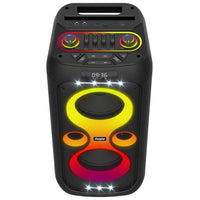 Energizer Bluetooth Party Speaker with Wireless Microphone & RGB Lighting | BTS566BK Energizer Speaker Euronics Ireland