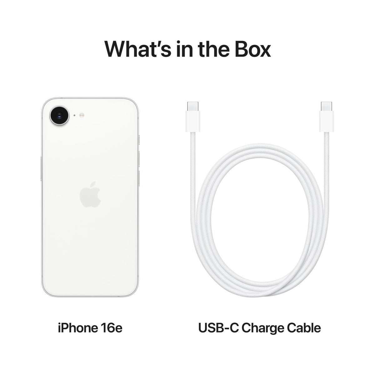 Apple iPhone 16e 128GB Smartphone - White | MD1R4QN/A Apple Smartphone Euronics Ireland