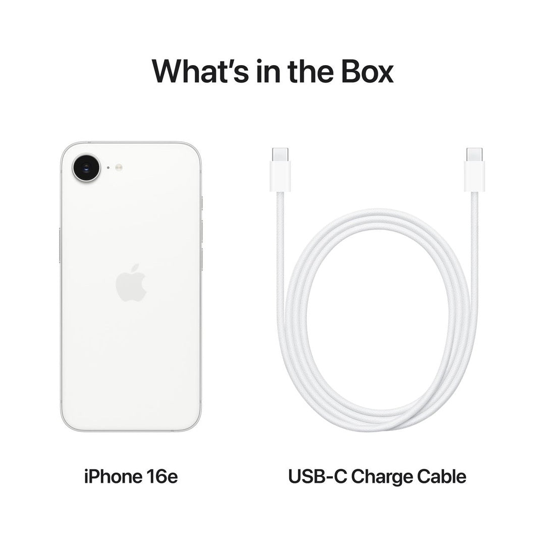 Apple iPhone 16e 256GB Smartphone - White | MD1W4QN/A Apple Smartphone Euronics Ireland