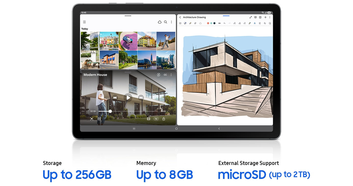 Samsung Galaxy Tab S10 Lite 10.9" Wi-Fi Tablet – Silver | SM-X400NZASEUB
