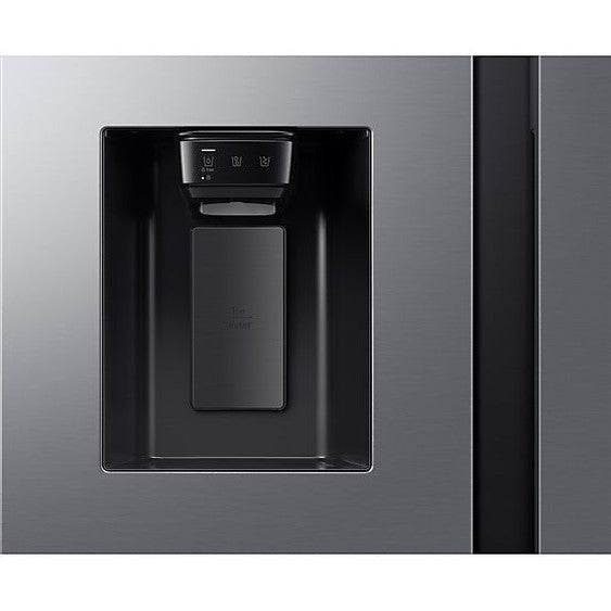 Samsung 640L Bespoke AI Series 6 Side-by-Side Fridge Freezer with SpaceMax™, Silver | RS70F64KETEU Samsung American Fridge Freezer Euronics Ireland