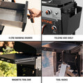 Blackstone Griddle Plus 28 Inch 2 Drawer Air fryer Griddle Barbeque - Black
