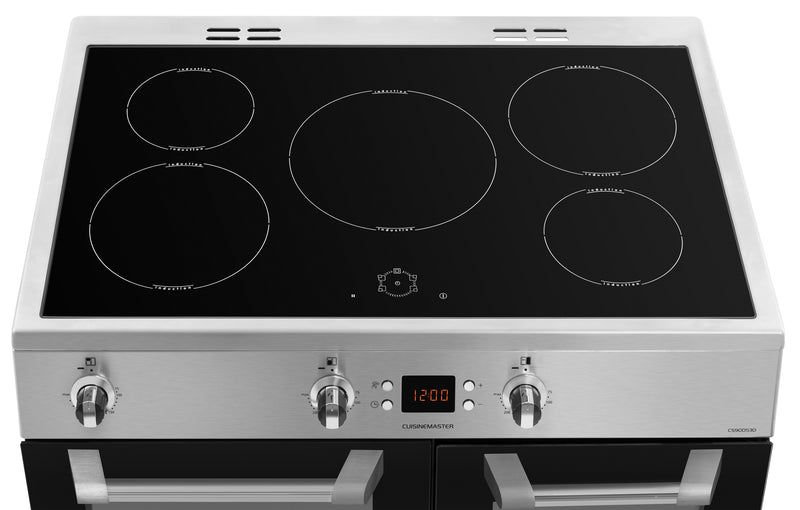 Cuisinemaster 90cm Electric Induction Range Cooker | CS90D530X