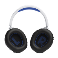 JBL Quantum 360P 40mm Driver Console Wireless Gaming Headset - White & Blue | JBLQ360PWLWHTBLU JBL Headphones Euronics Ireland