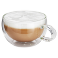 Judge JDG62 Duo Form cappuccino glass set, 250ml product image 1