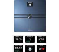 Withings Body Comp - Smart Scale with Body Composition & Visceral Fat Analysis - Black | 78-WBS12-Black-All-Inter