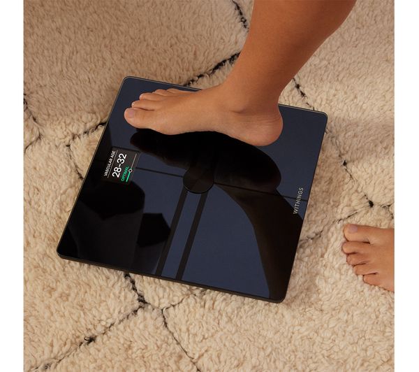 Withings Body Comp - Smart Scale with Body Composition & Visceral Fat Analysis - Black | 78-WBS12-Black-All-Inter