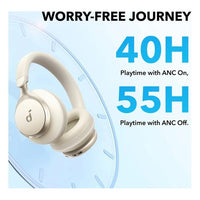 Soundcore Space One Pro Wireless ANC Headphones - White | A3062G21