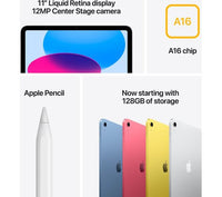 Apple 11" iPad WiFi A16 Chip 256GB - Silver 2025 | MD4G4KN/A