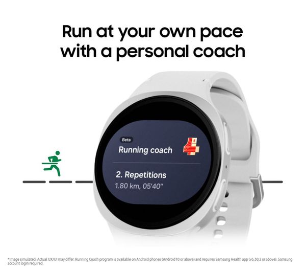 Samsung Galaxy Watch 8 Bluetooth Smartwatch – 40mm Graphite | SM-L320NDAAEUA