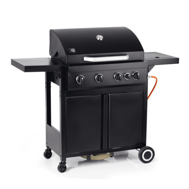 Landmann Rexon 4.1 62cm Cast Iron Gas BBQ with Side Burner | 22160 Landmann Outdoor Grill Euronics Ireland