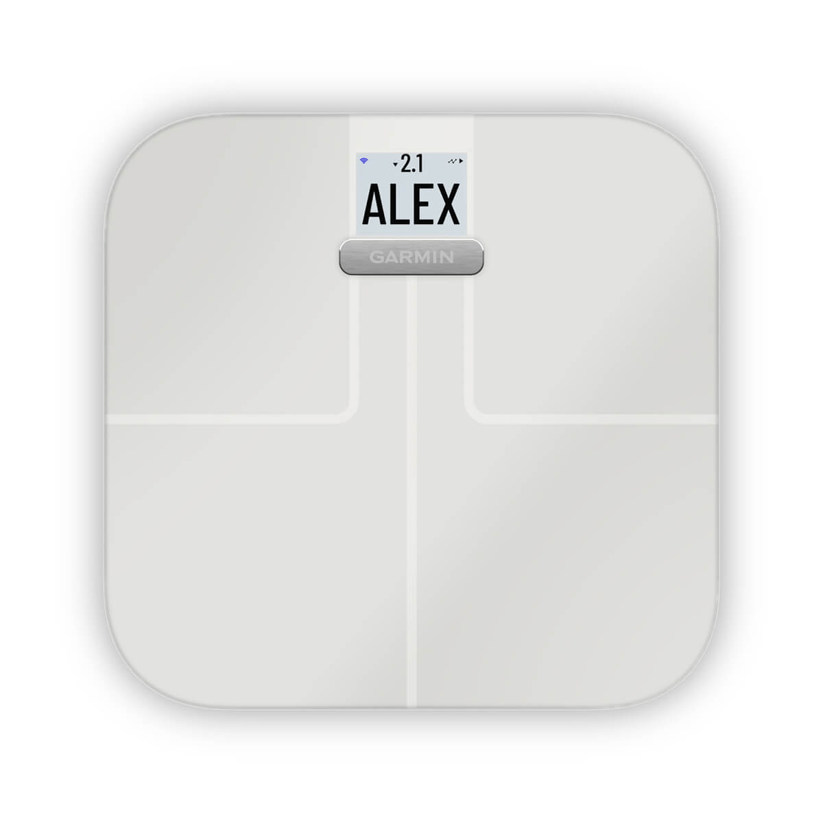 Garmin Index S2 Wi-Fi Smart Scale - front view 3