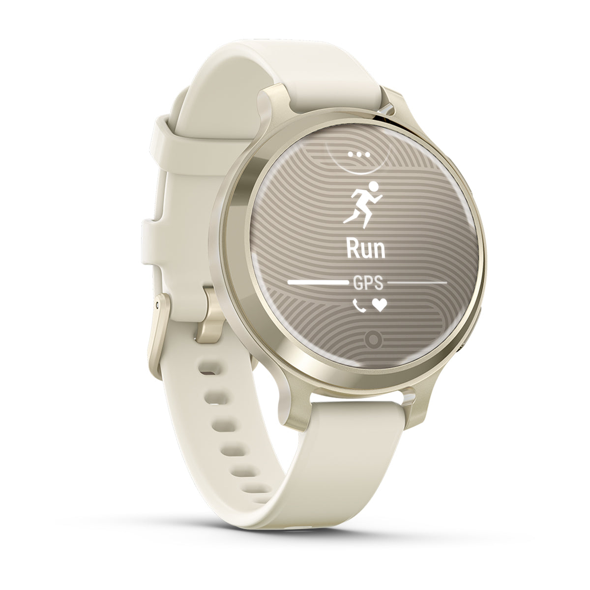 Garmin Lily 2 Active Small GPS Smartwatch - angled front view
