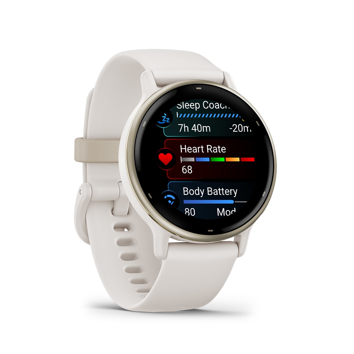 Garmin vivoactive 5 GPS Fitness Smartwatch - angled left-front view