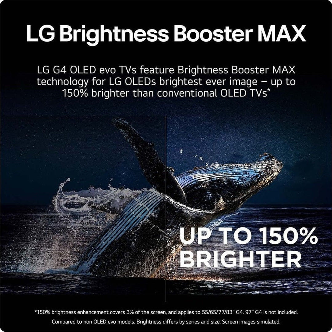 LG 65 Inch G4 OLED TV 2024 | OLED65G45LW.AEK LG TV Euronics Ireland