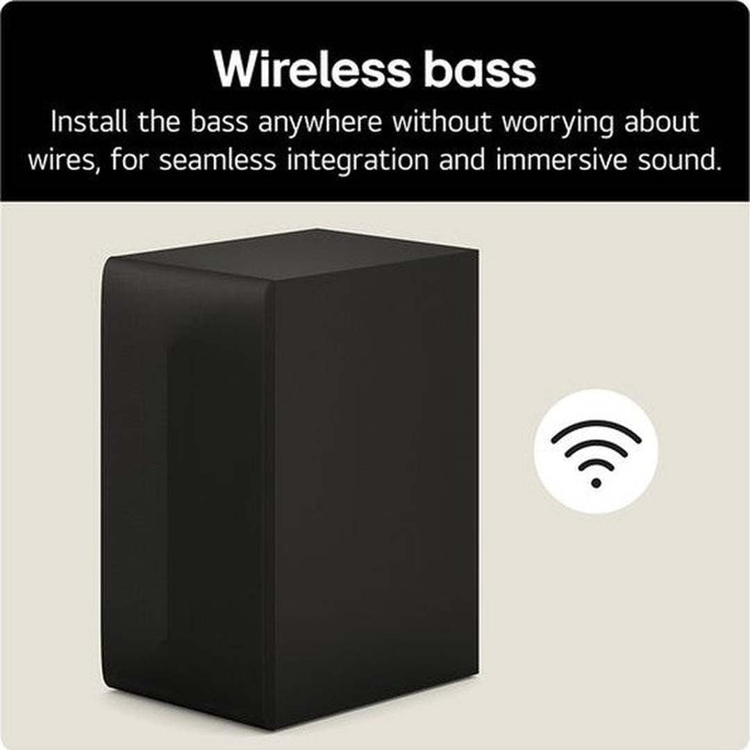 LG Wireless Sound Bar with Dolby Atmos | US70TR.AGBRLLK LG Soundbar Euronics Ireland