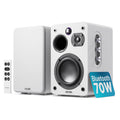Majority D70X Active Powered Bookshelf Speakers, White - product image 1