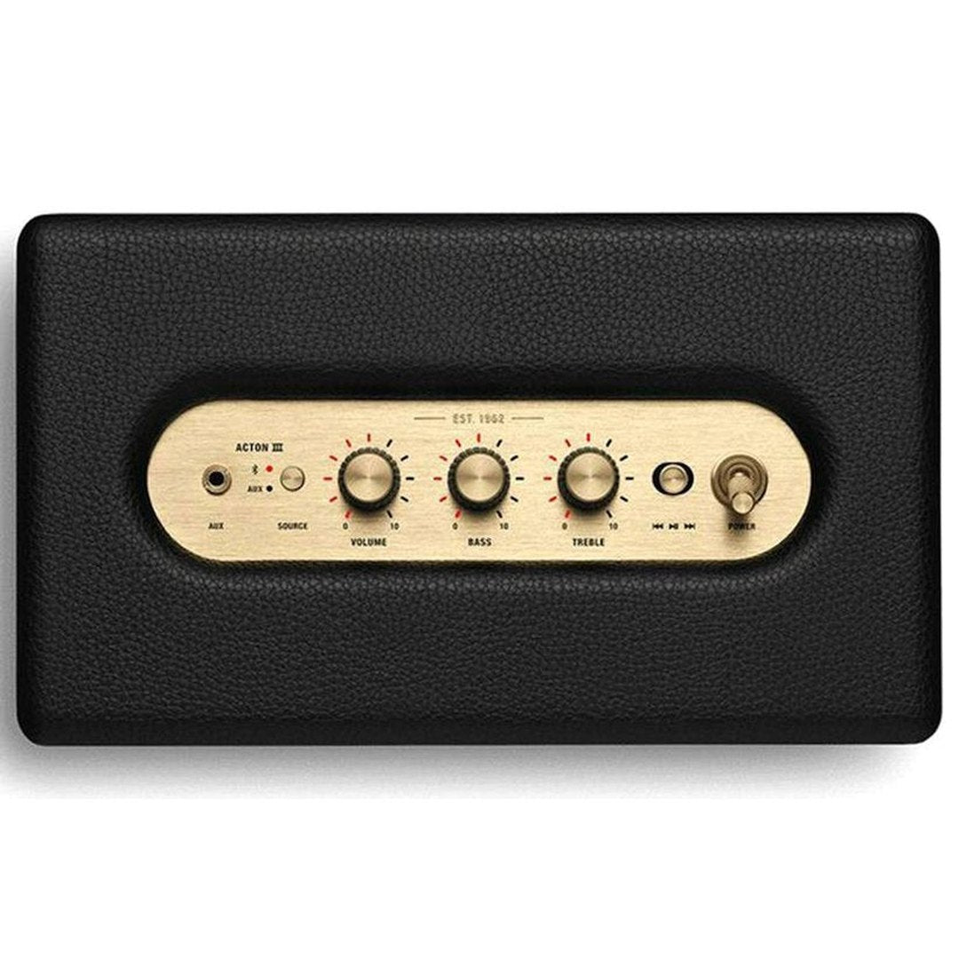 Marshall Acton III Black Bluetooth Speaker | 1006006 Marshall Speaker Euronics Ireland