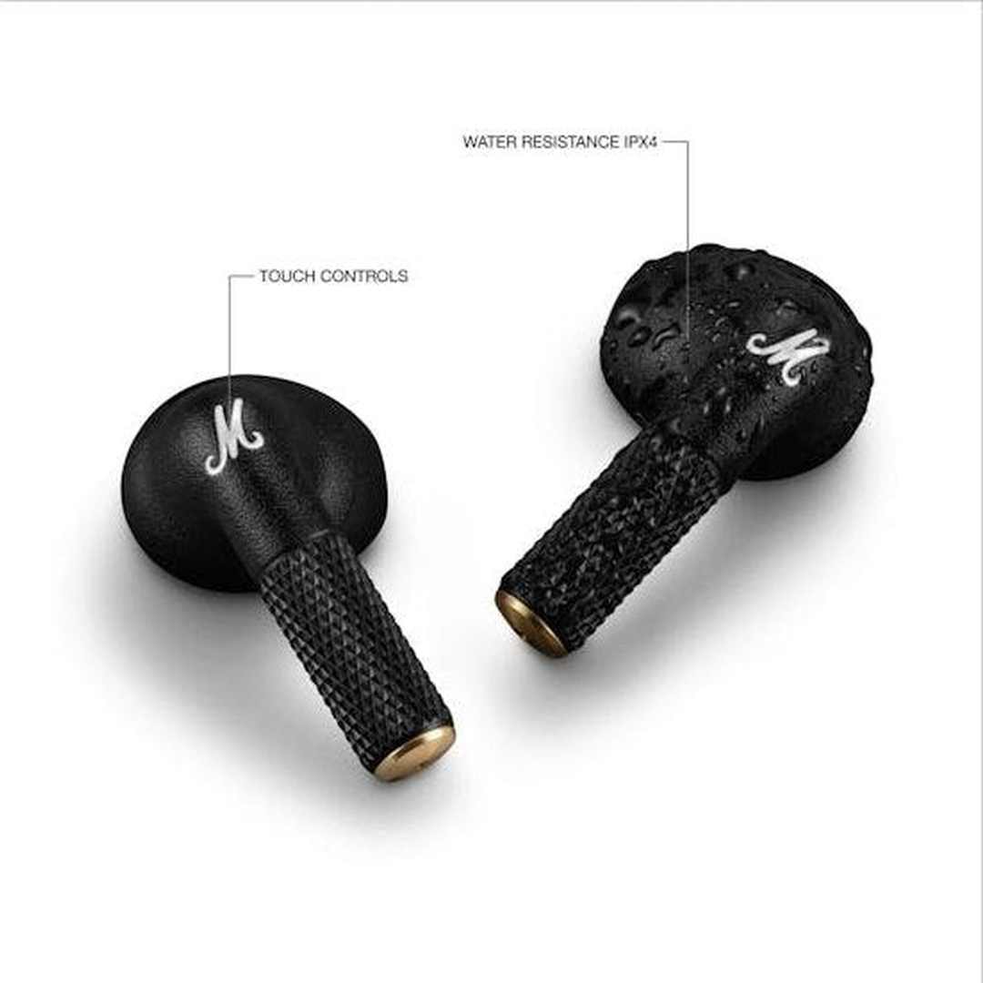Marshall Minor IV True Wireless Headphones In Black | 1006653 Marshall Headphones Euronics Ireland