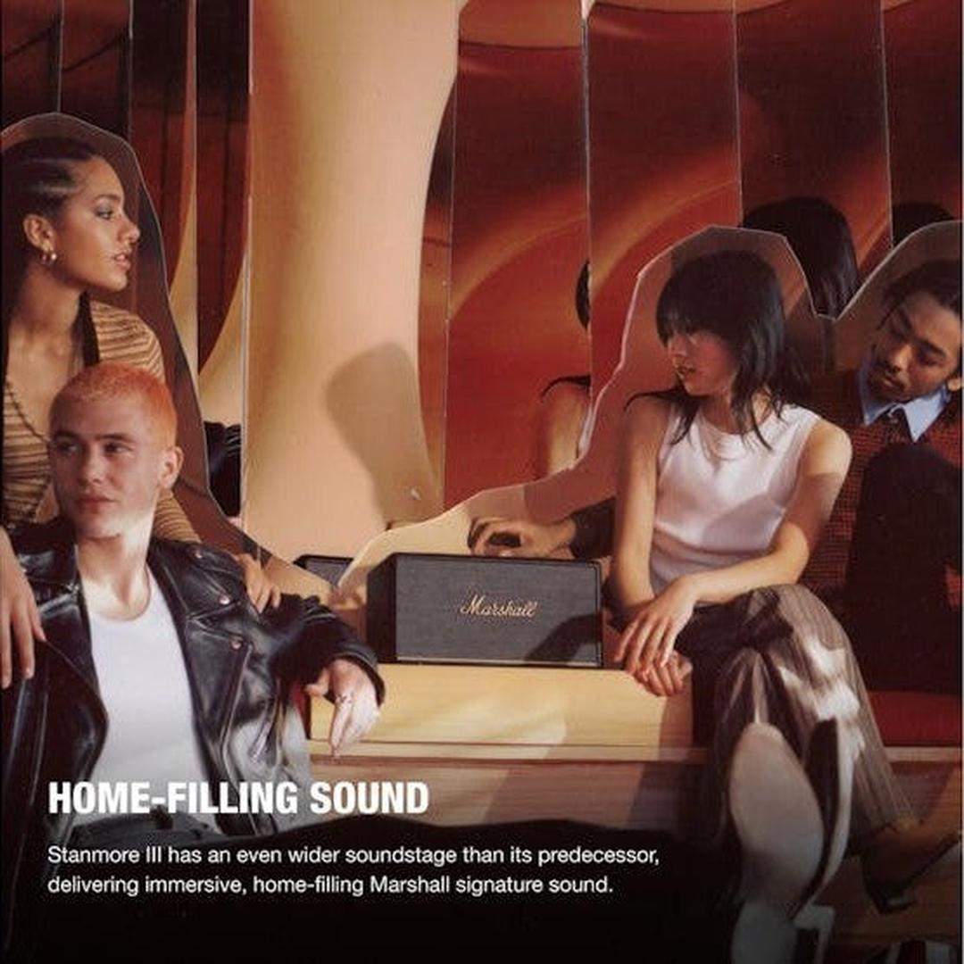 Marshall Stanmore III Bluetooth Speaker Black | 1006012 Marshall Speaker Euronics Ireland